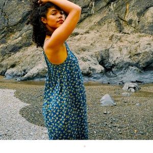 Christy Dawn Lily Dress in Navy Poppy Sz L